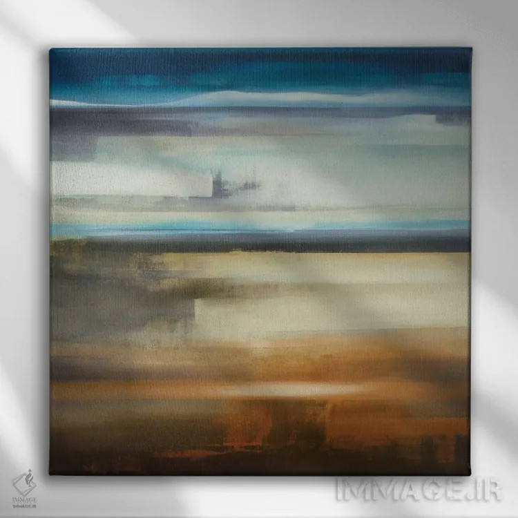 تابلو منظره ۲۰۰ اثر کیسی هکستون - نمای روبهرو روی دیوار