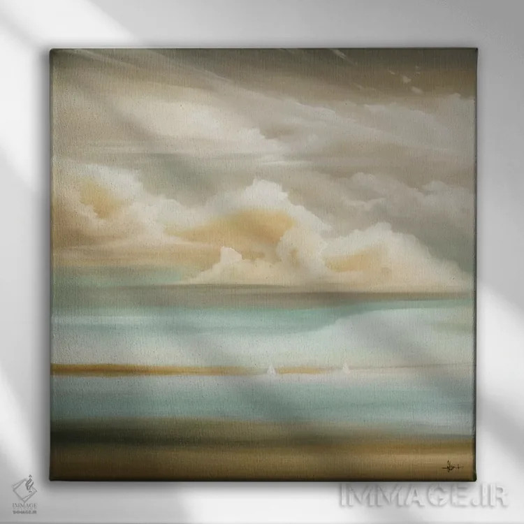 تابلو امروز، بیرون ۱ اثر کیسی هکستون - نمای روبهرو روی دیوار