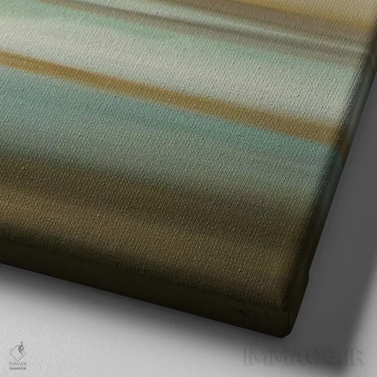 تابلو امروز، بیرون ۲ اثر کیسی هکستون - نمای نزدیک بافت بوم