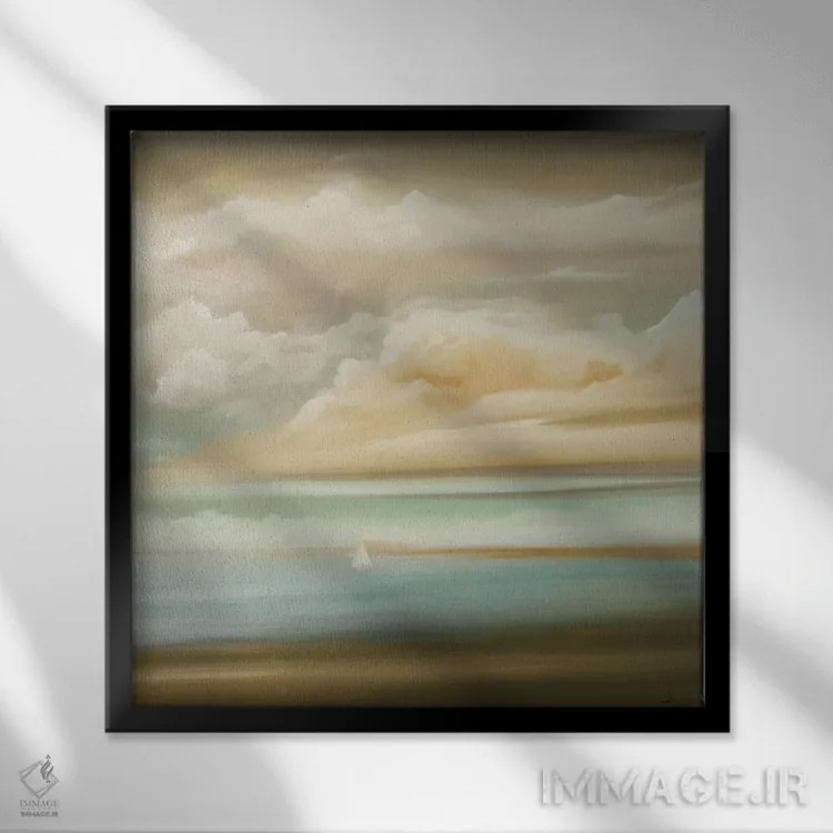 تابلو امروز، بیرون ۲ اثر کیسی هکستون - نمای قابدار مشکی