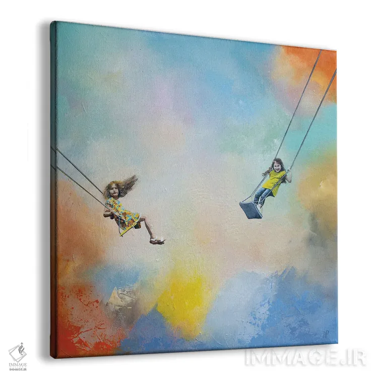 تابلو تابستان ۲ اثر هانک پرهبوم - نمای پرسپکتیو محصول