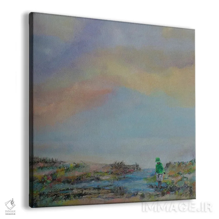 تابلو نور ملایم اثر هانک پرهبوم - نمای پرسپکتیو محصول