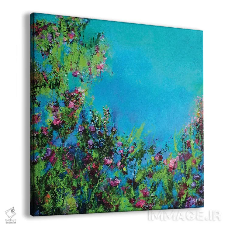 تابلو گلهای باغ من ۲ اثر هانک پرهبوم - نمای پرسپکتیو محصول