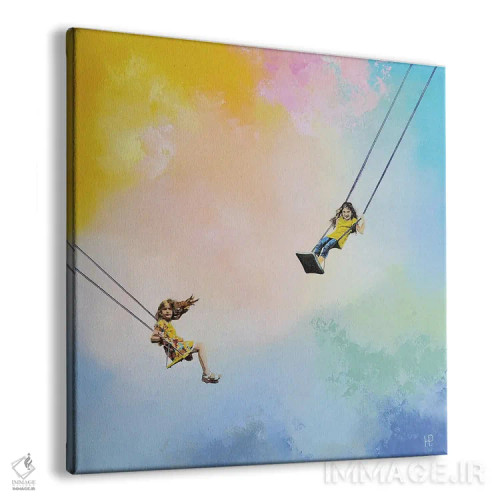 تابلو تابستان ۱ اثر هانک پرهبوم - نمای پرسپکتیو محصول