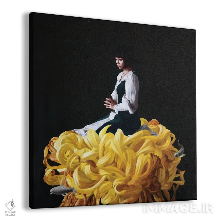 تابلو دوشیزه روی داوودی اثر تاکاهیرو هیربایاشی - نمای پرسپکتیو محصول