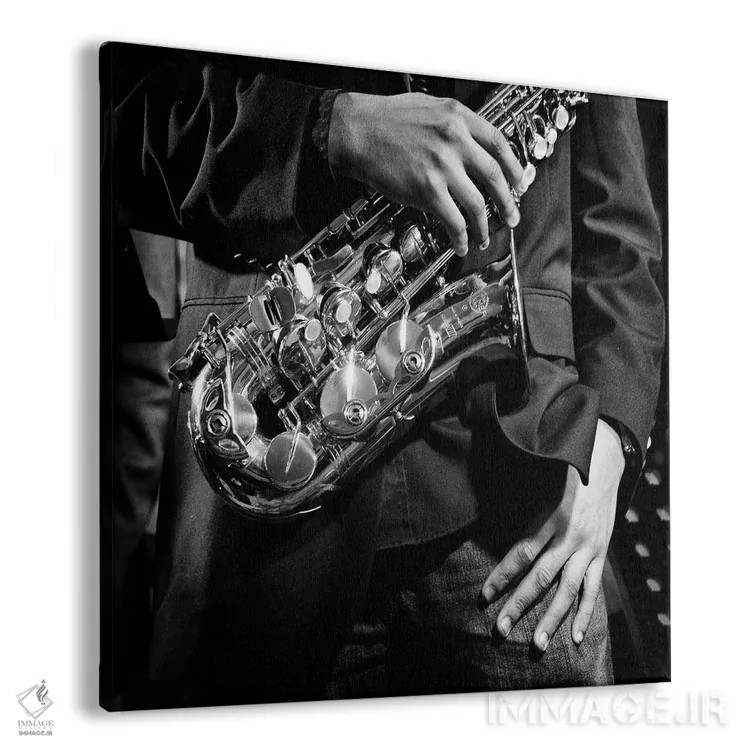 تابلو دستان جاز (ژست رقص) اثر استیفن هاجتس - نمای پرسپکتیو محصول