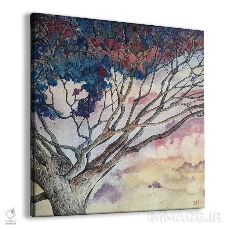 تابلو درخت بزرگ در کیا او اثر هیدن هیل - نمای پرسپکتیو محصول