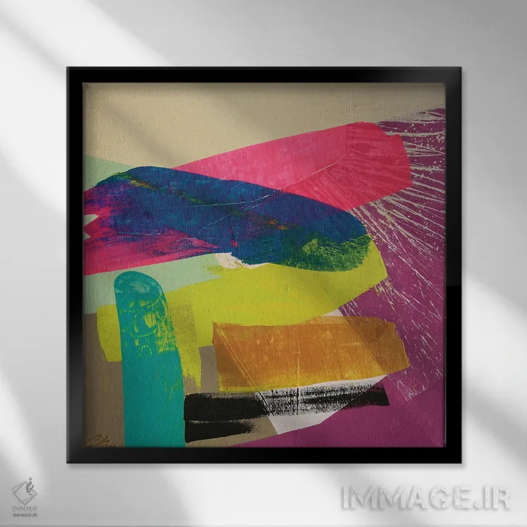 تابلو تماشای نهنگ شماره ۲ اثر کتم هندریک - نمای قابدار مشکی