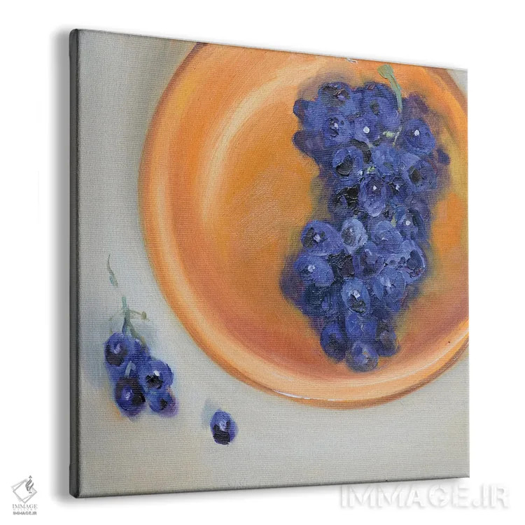 تابلو انگورها اثر کنتس آرت (هنرمند یا استودیو) - نمای پرسپکتیو محصول