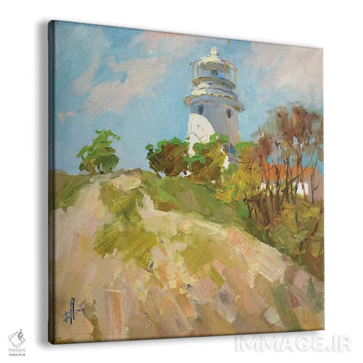 تابلو فانوس دریایی ایلینسکی اثر کنتس آرت (هنرمند یا استودیو) - نمای پرسپکتیو محصول