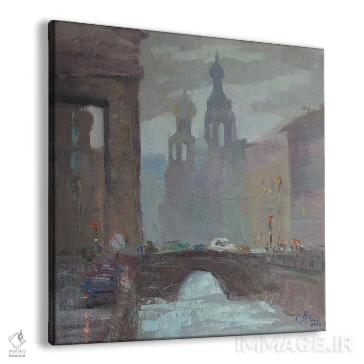 تابلو پل کازانسکی سنپترزبورگ اثر کنتس آرت (هنرمند یا استودیو) - نمای پرسپکتیو محصول