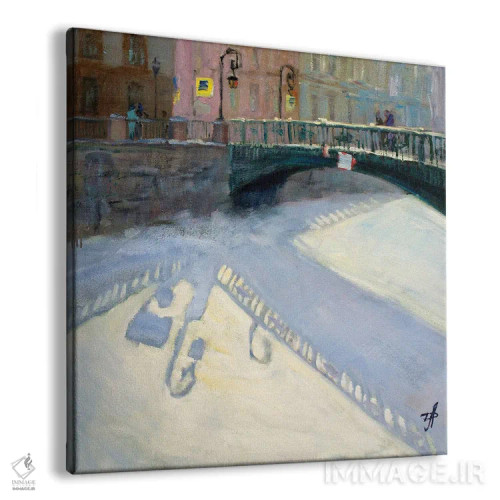 تابلو پل ایتالیایی سنپترزبورگ اثر کنتس آرت (هنرمند یا استودیو) - نمای پرسپکتیو محصول