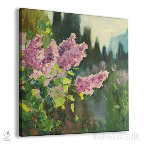 تابلو یاس بنفش IV اثر کنتس آرت (هنرمند یا استودیو) - نمای پرسپکتیو محصول