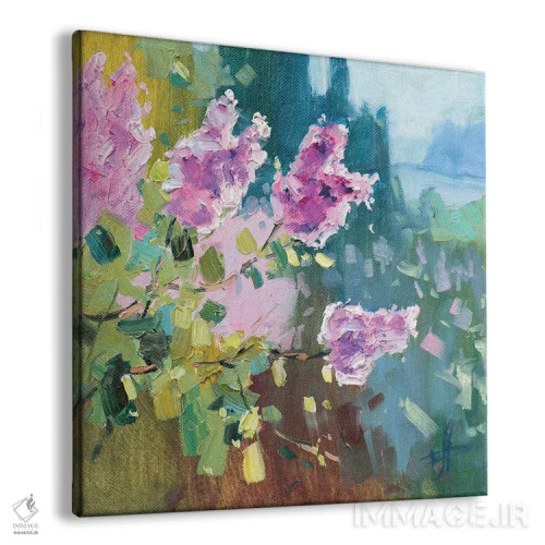 تابلو یاس بنفش VII اثر کنتس آرت (هنرمند یا استودیو) - نمای پرسپکتیو محصول