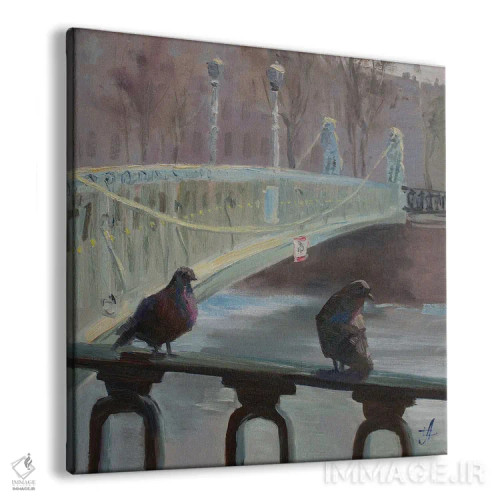 تابلو پل شیرها، سنپترزبورگ اثر کنتس آرت (هنرمند یا استودیو) - نمای پرسپکتیو محصول