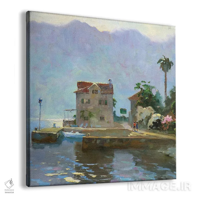 تابلو صبحگاهی در مونتهنگرو اثر کنتس آرت (هنرمند یا استودیو) - نمای پرسپکتیو محصول