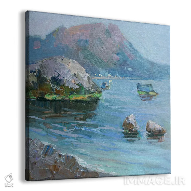 تابلو گرگومیش در خلیج لاسپی اثر کنتس آرت (هنرمند یا استودیو) - نمای پرسپکتیو محصول
