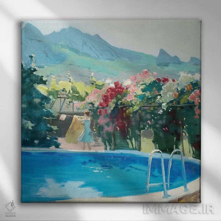 تابلو روز اول مه (روز کارگر) اثر کنتس آرت (هنرمند یا استودیو) - نمای روبهرو روی دیوار