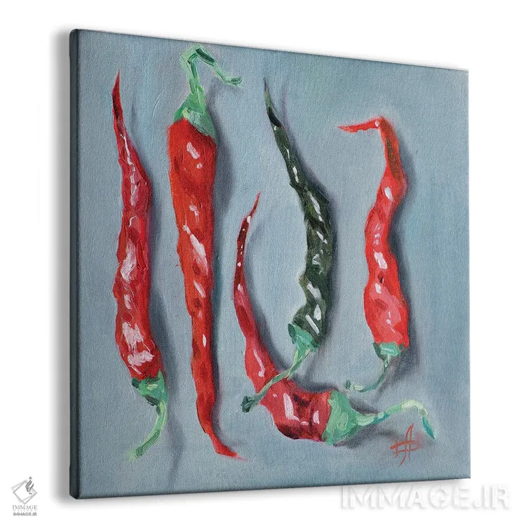 تابلو فلفل اثر کنتس آرت (هنرمند یا استودیو) - نمای پرسپکتیو محصول