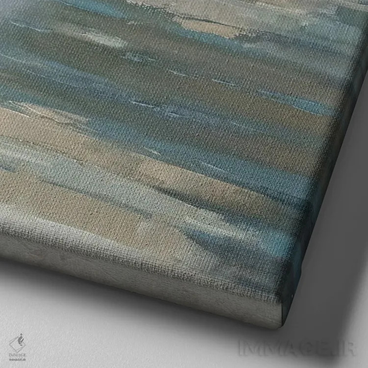 تابلو ویلای قدیمی اثر کنتس آرت (هنرمند یا استودیو) - نمای نزدیک بافت بوم