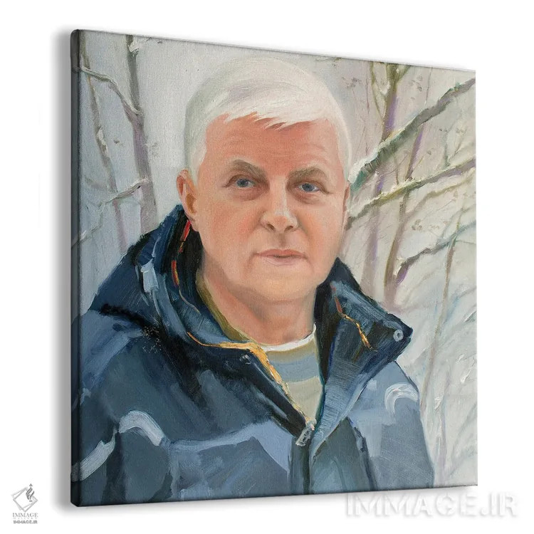 تابلو پرتره سفارشی اثر کنتس آرت (هنرمند یا استودیو) - نمای پرسپکتیو محصول