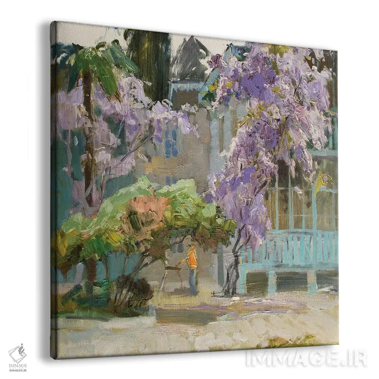 تابلو جشن ویستریا اثر کنتس آرت (هنرمند یا استودیو) - نمای پرسپکتیو محصول