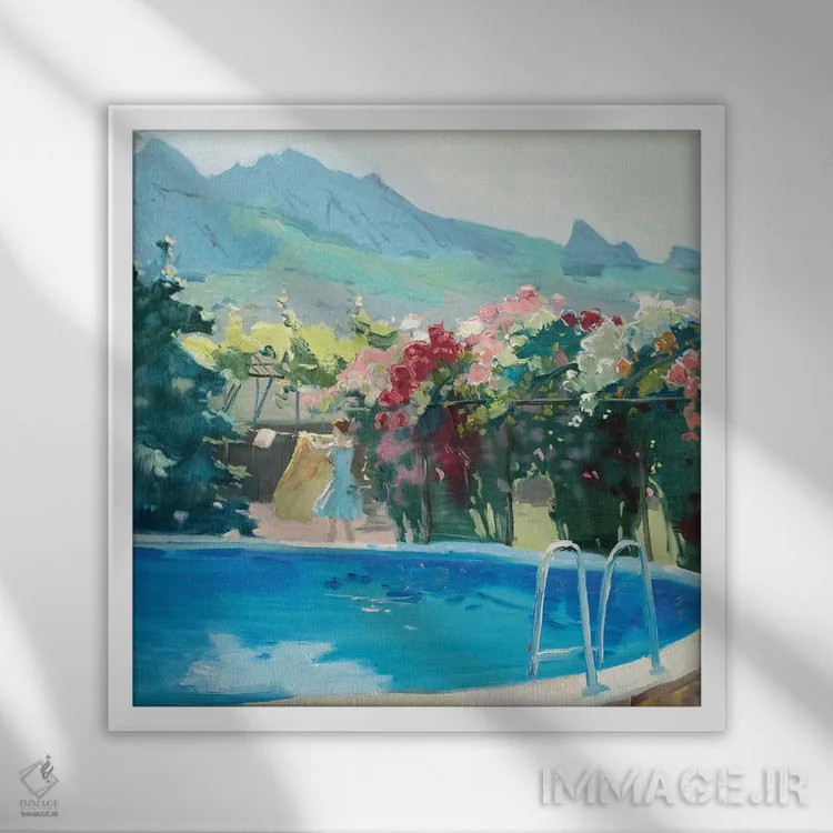 تابلو روز اول مه (روز کارگر) اثر کنتس آرت (هنرمند یا استودیو) - نمای قابدار سفید