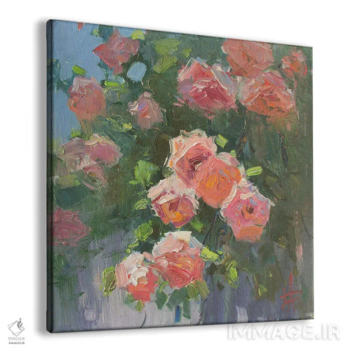 تابلو رزها II اثر کنتس آرت (هنرمند یا استودیو) - نمای پرسپکتیو محصول
