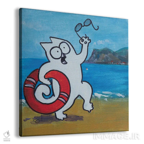 تابلو سایمون در تعطیلات I اثر کنتس آرت (هنرمند یا استودیو) - نمای پرسپکتیو محصول