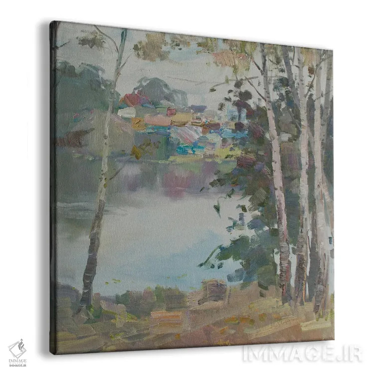 تابلو درخشش پاییز در شهر موروم اثر کنتس آرت (هنرمند یا استودیو) - نمای پرسپکتیو محصول