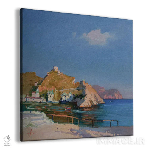 تابلو کنار ساحل اثر کنتس آرت (هنرمند یا استودیو) - نمای پرسپکتیو محصول