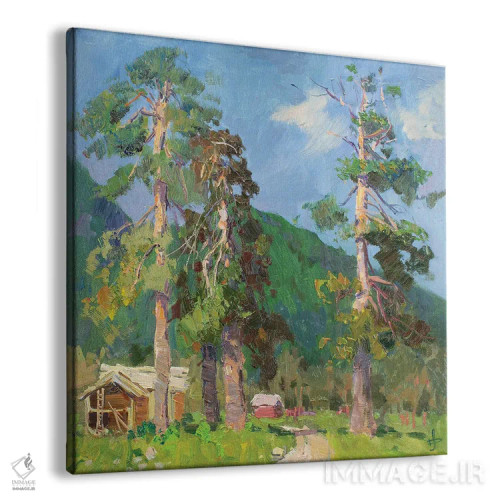 تابلو آرخیز؛ آفتاب پس از باران اثر کنتس آرت (هنرمند یا استودیو) - نمای پرسپکتیو محصول