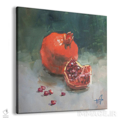 تابلو انار اثر کنتس آرت (هنرمند یا استودیو) - نمای پرسپکتیو محصول
