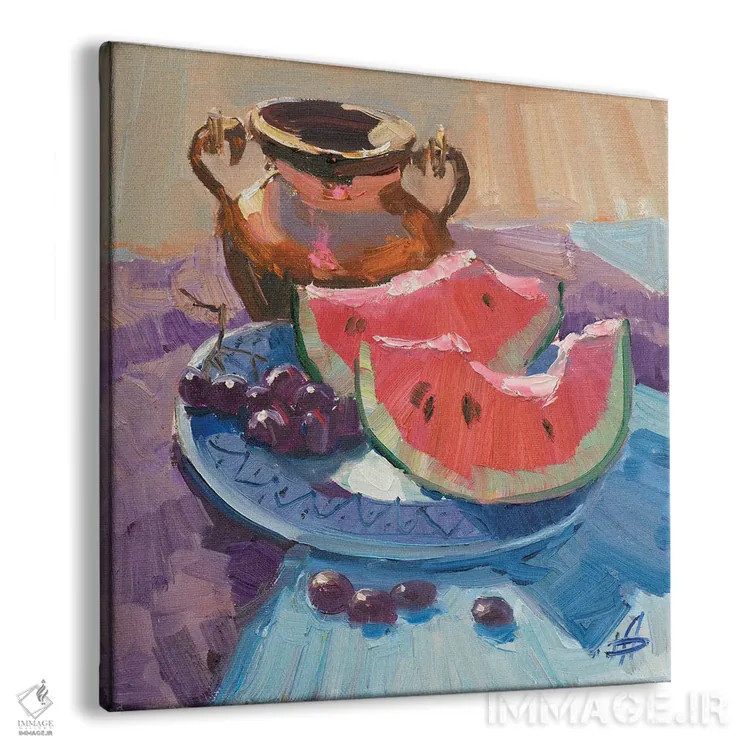 تابلو روز آگوست اثر کنتس آرت (هنرمند یا استودیو) - نمای پرسپکتیو محصول