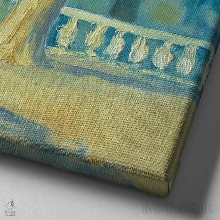 تابلو موزه اسملِو آلوشتا اثر کنتس آرت (هنرمند یا استودیو) - نمای نزدیک بافت بوم