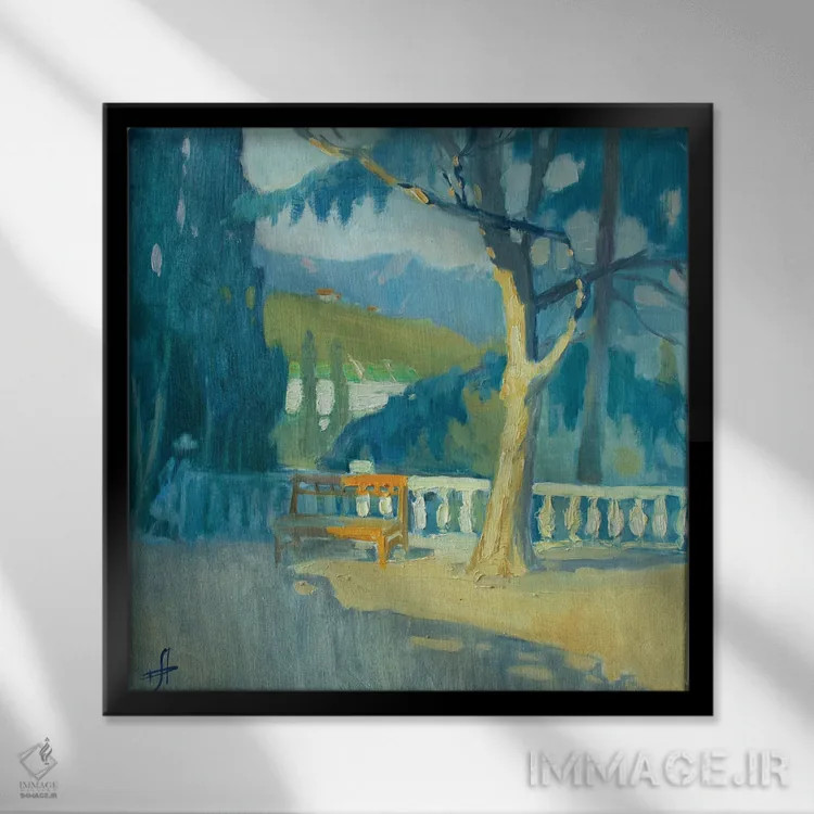 تابلو موزه اسملِو آلوشتا اثر کنتس آرت (هنرمند یا استودیو) - نمای قابدار مشکی