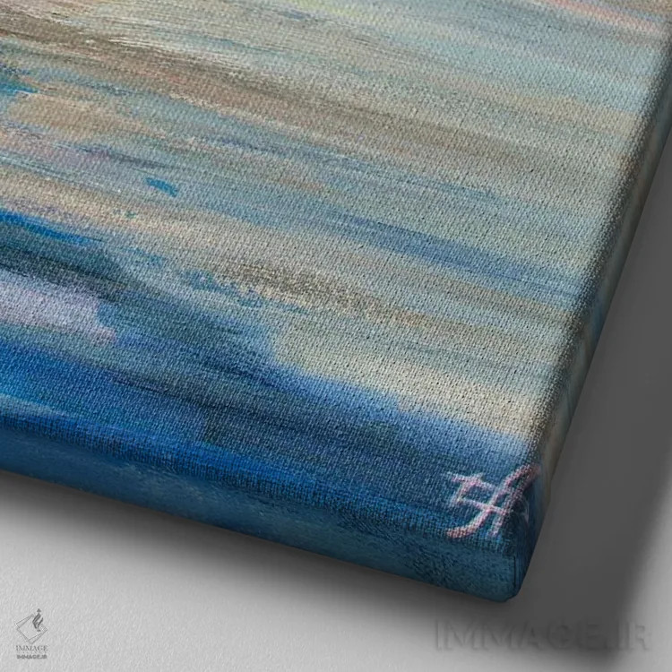 تابلو پل آنیچکوف اثر کنتس آرت (هنرمند یا استودیو) - نمای نزدیک بافت بوم