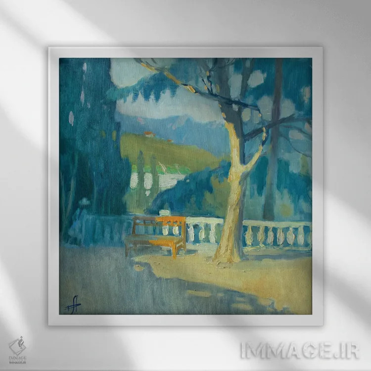 تابلو موزه اسملِو آلوشتا اثر کنتس آرت (هنرمند یا استودیو) - نمای قابدار سفید