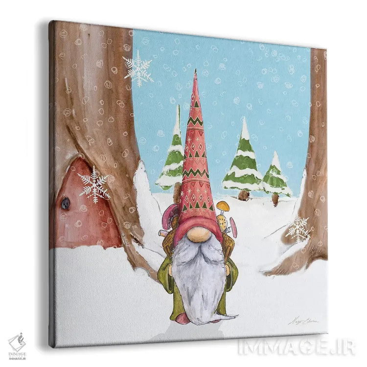 تابلو کوتوله زمستانی I اثر هیوگو ادوینز - نمای پرسپکتیو محصول