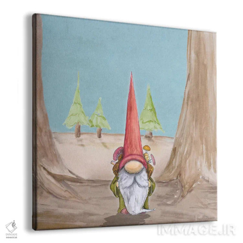 تابلو دورهمی کوتولهها I اثر هیوگو ادوینز - نمای پرسپکتیو محصول