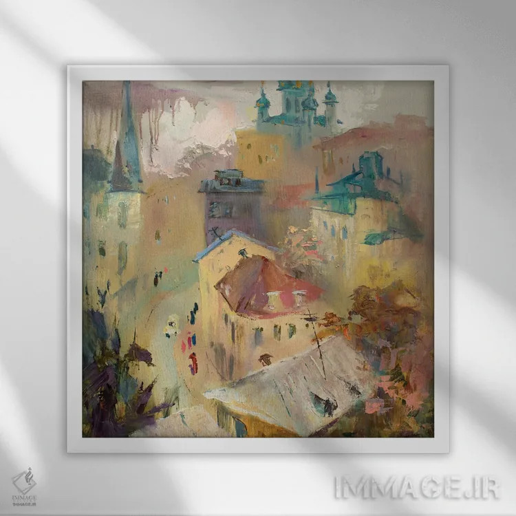 تابلو آندریوسکی اسپوسک II اثر کنتس آرت (هنرمند یا استودیو) - نمای قابدار سفید