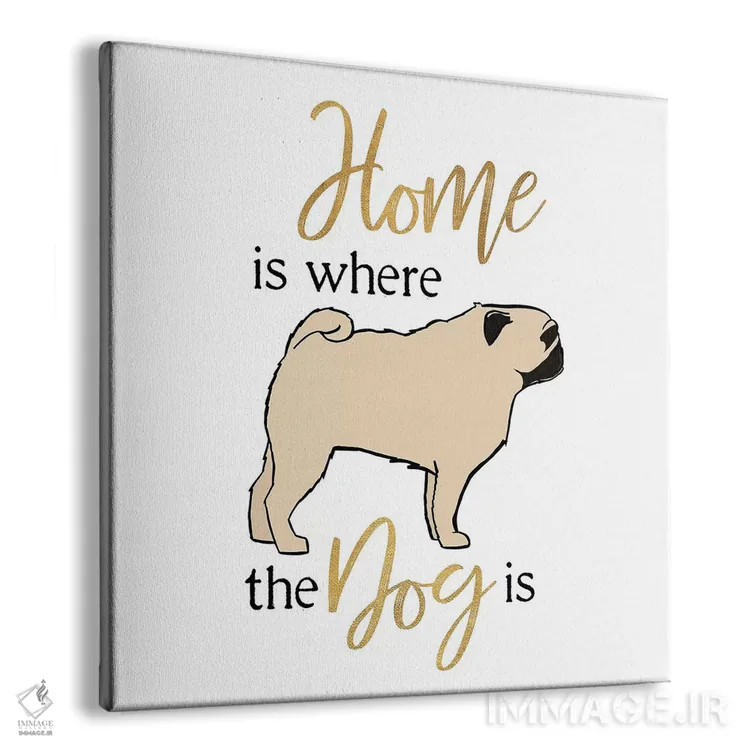 تابلو توله مثبت II اثر هیوگو ادوینز - نمای پرسپکتیو محصول