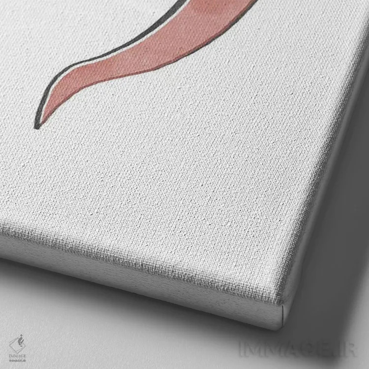 تابلو گرم نگه دار اثر هیوگو ادوینز - نمای نزدیک بافت بوم