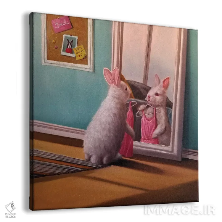 تابلو شب قرار ملاقات اثر لوسیا هفرنان - نمای پرسپکتیو محصول