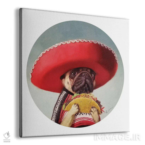 تابلو تاکوی من، دوست من (اسپانیایی-انگلیسی) اثر لوسیا هفرنان - نمای پرسپکتیو محصول