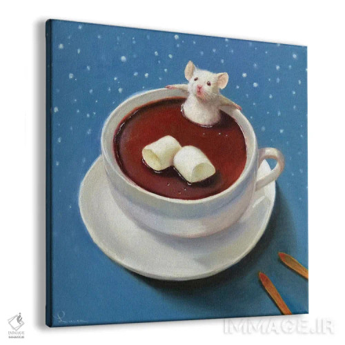 تابلو بعد از اسکی (فرانسوی) اثر لوسیا هفرنان - نمای پرسپکتیو محصول