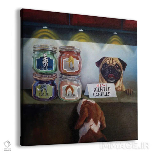 تابلو رایحهدرمانی اثر لوسیا هفرنان - نمای پرسپکتیو محصول