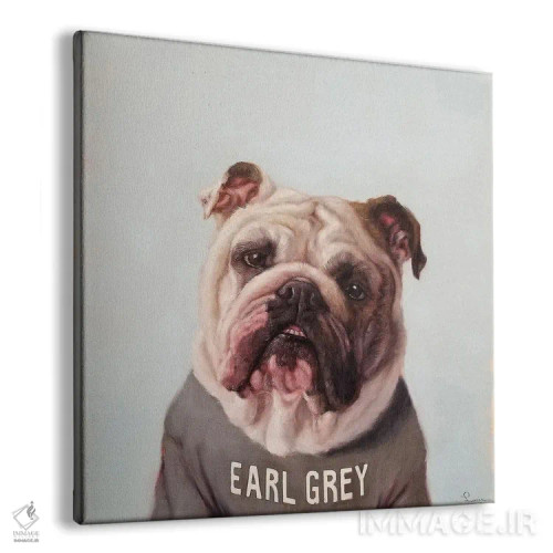 تابلو چای ارل گری اثر لوسیا هفرنان - نمای پرسپکتیو محصول