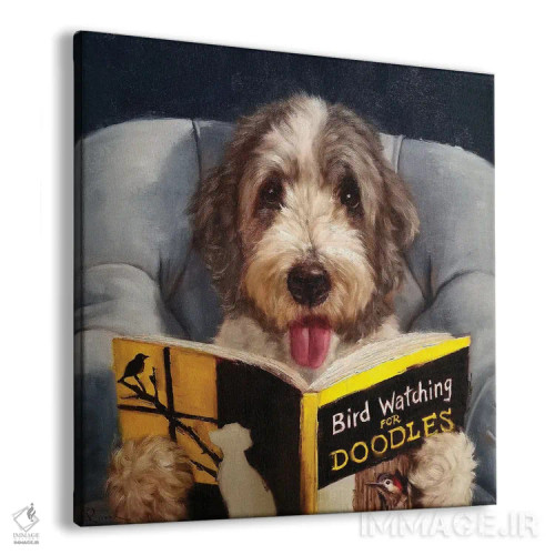 تابلو پرندهشناسی برای خطخطیها (طنز هنری) اثر لوسیا هفرنان - نمای پرسپکتیو محصول