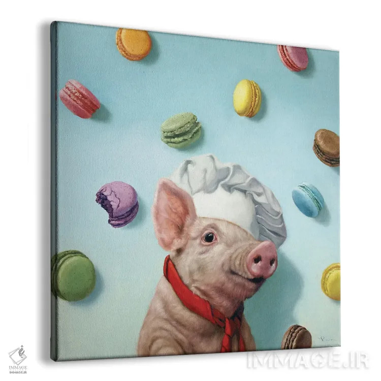 تابلو رویای نانوا اثر لوسیا هفرنان - نمای پرسپکتیو محصول